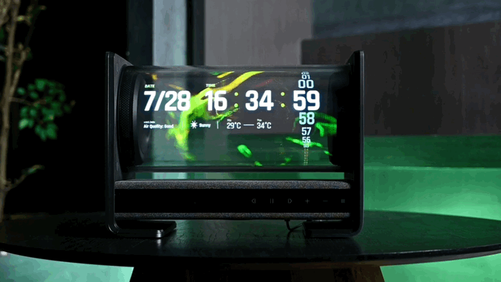 Haloasis A1 theme display